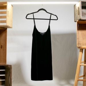 Black Brandy Melville Velvet Dress